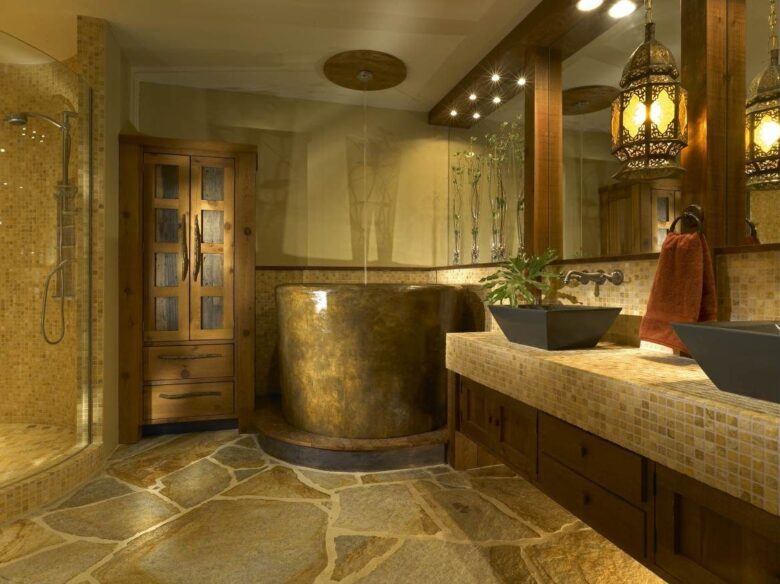 Bagno in stile etnico: come ricreare un’oasi di relax in casa