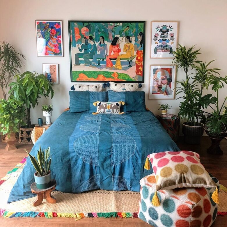 Arredare la camera da letto in stile jungalow