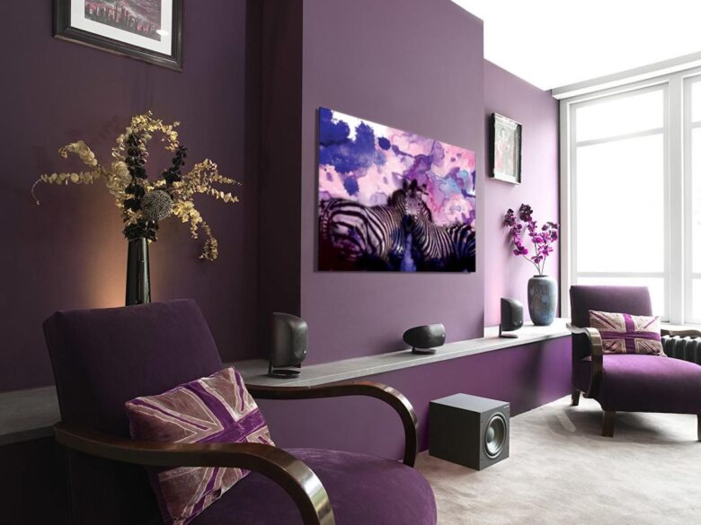 soggiorno-pareti-color-viola-1