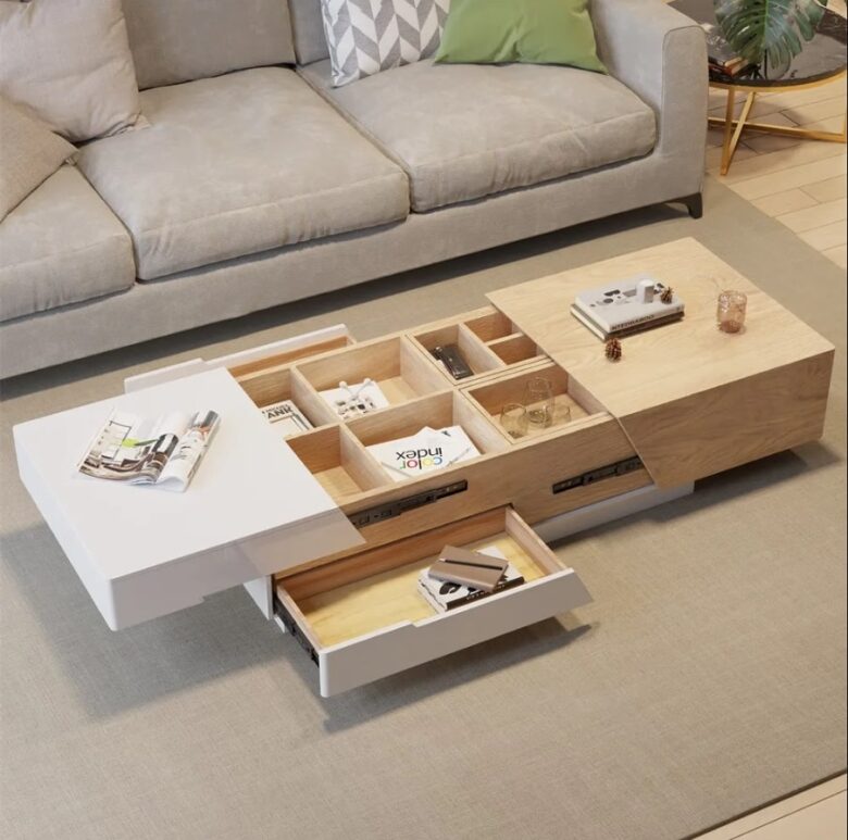 Tavolino soggiorno allungabile: idee di arredo