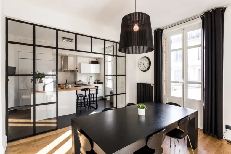 Come separare la cucina in un appartamento