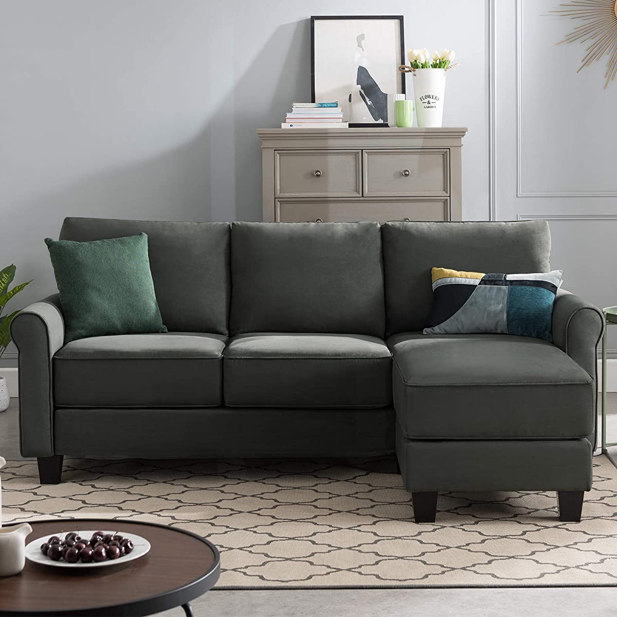 Divano angolare piccolo: idee di arredo