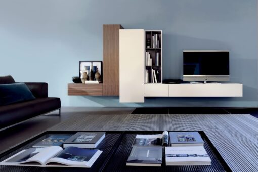 Parete attrezzata sospesa piccola: idee di arredo