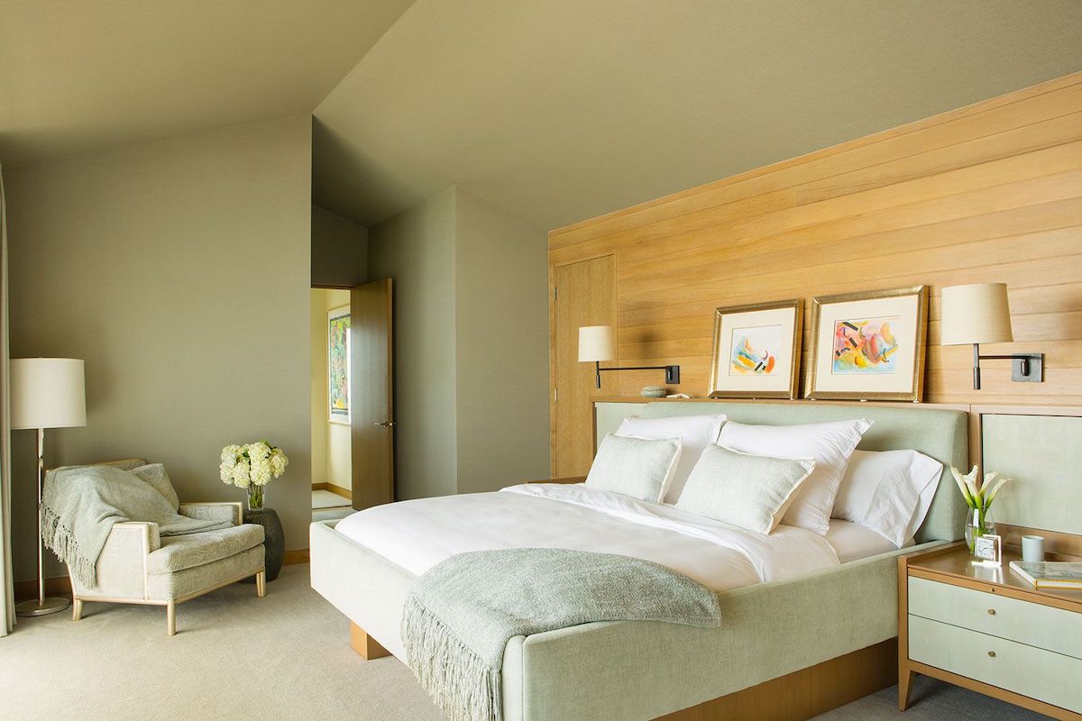 Pareti color verde pastello camera da letto: idee e abbinamenti rilassanti