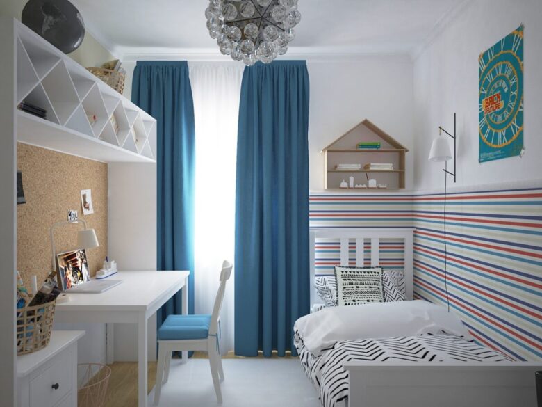 Tende colorate per camera da letto Tende colorate per camera da letto