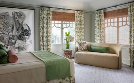 Tende colorate per camera da letto