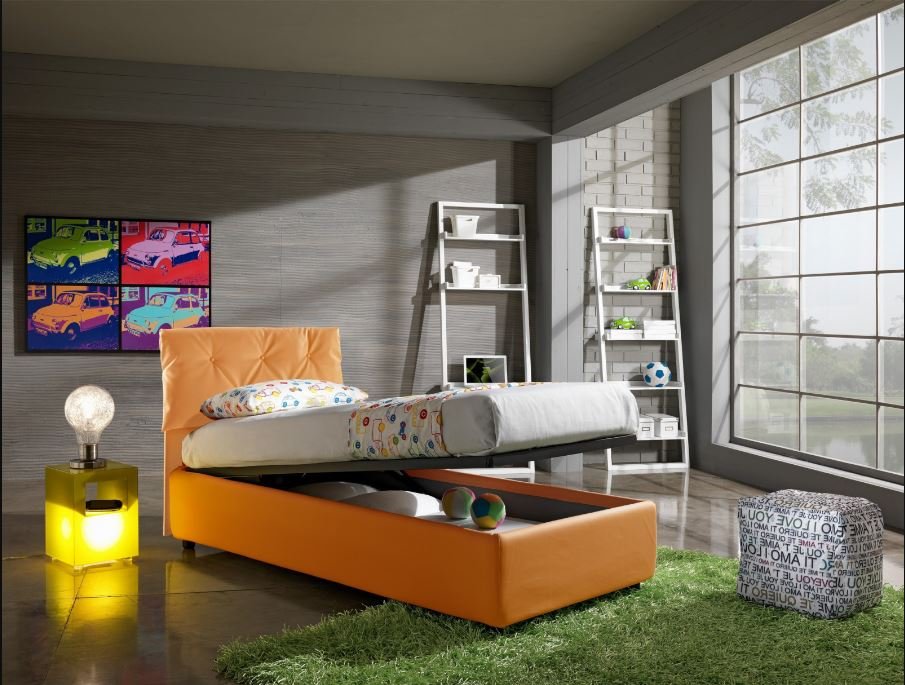 Letto con contenitore AGGIORNAMENTO Letto con contenitore AGGIORNAMENTO