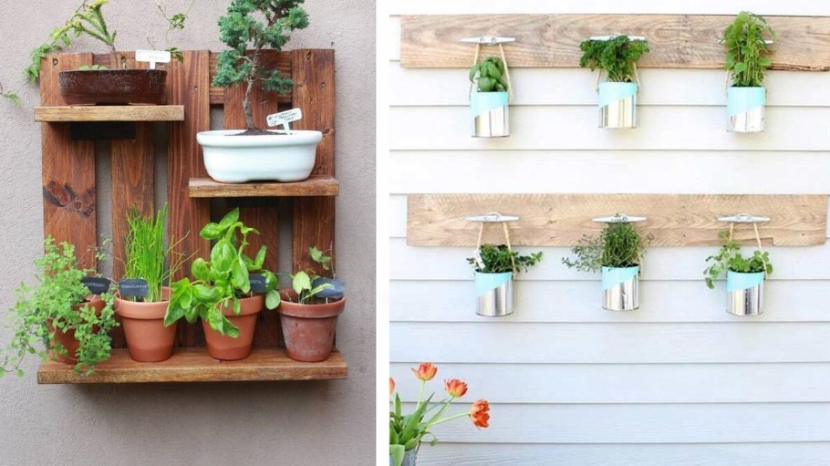Trucchi per moltiplicare lo spazio in balcone