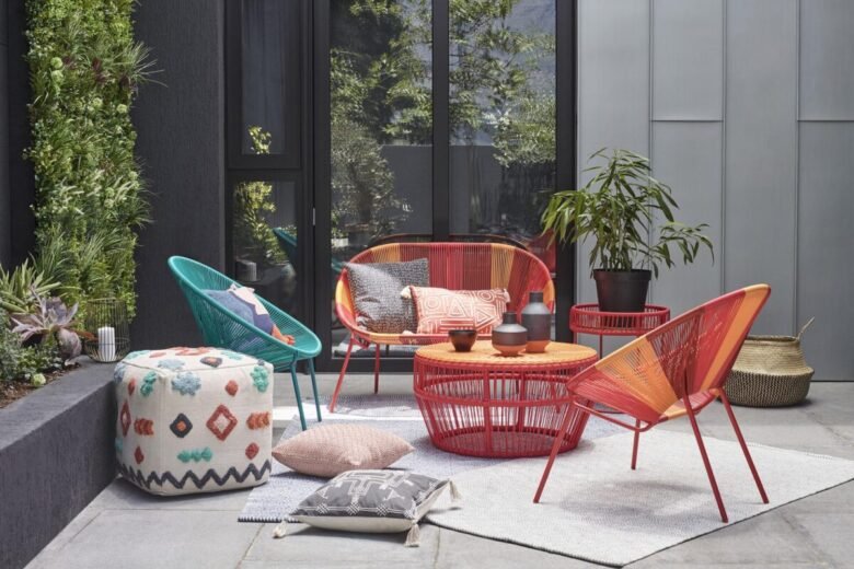 Balcone in stile pop