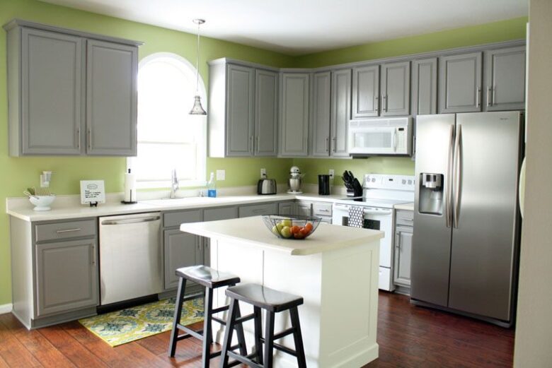 Pareti color pera cucina: trionfo della leggerezza Pareti color pera cucina: trionfo della leggerezza