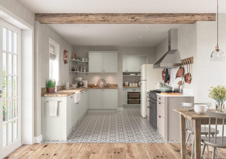 Cucina piccola stile Shabby chic Cucina piccola stile Shabby chic