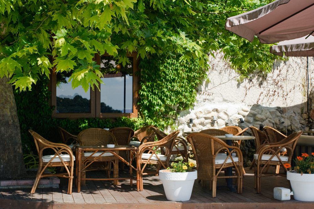 Arredare il terrazzo in stile country Arredare il terrazzo in stile country