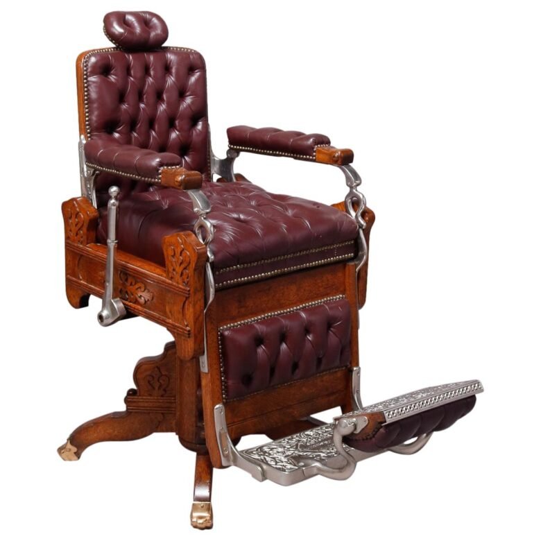 poltrona da barbiere vintage idee arredo 7
