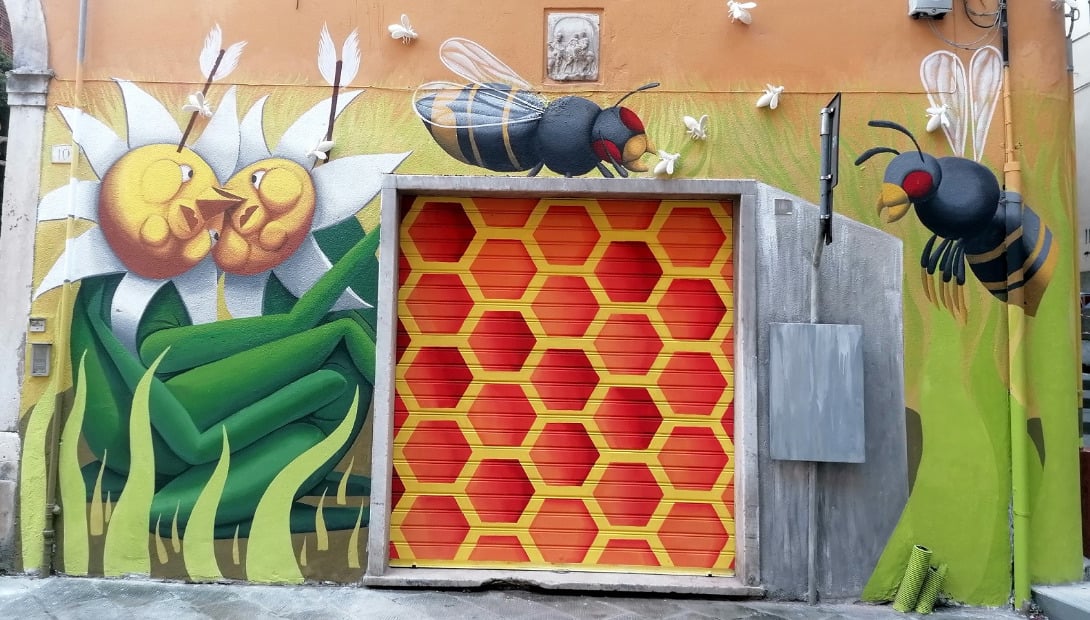 In Italia arriva Impollinemesi, il primo eco-murales che purifica l'aria In Italia arriva Impollinemesi, il primo eco-murales che purifica l'aria