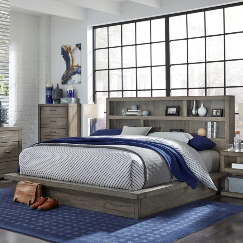 Piccola libreria per camera da letto: tipologie da preferire Piccola libreria per camera da letto: tipologie da preferire