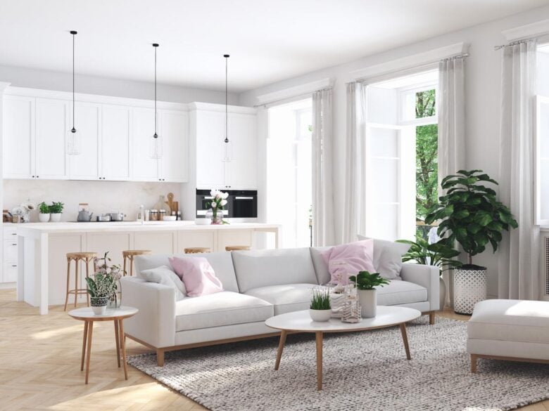 Soggiorno con cucina a vista: vantaggi della scelta Soggiorno con cucina a vista: vantaggi della scelta