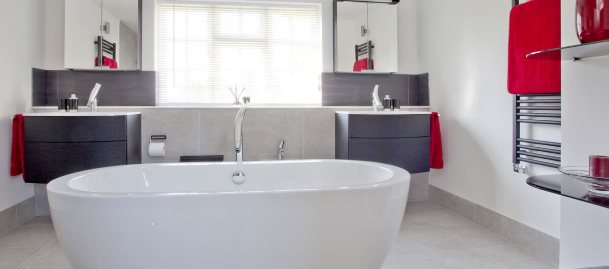 Arredare con il rosso e il grigio: idee Arredare con il rosso e il grigio: idee
