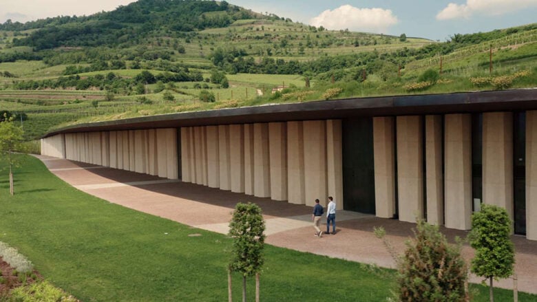 Cantina Pieropan sulle colline del Soave Cantina Pieropan sulle colline del Soave