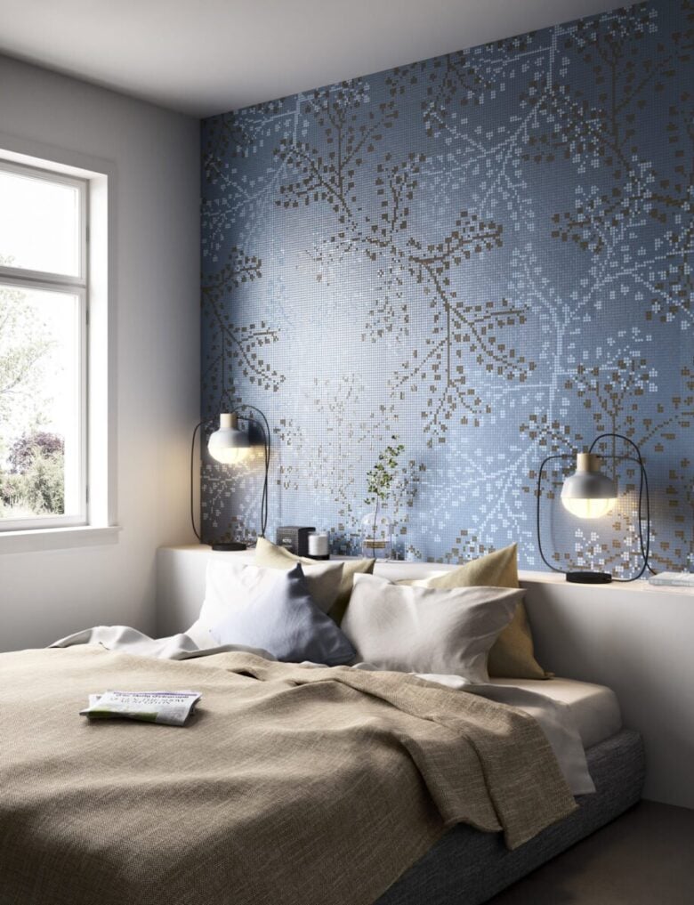 mosaico- arredamento - design- floreale 1