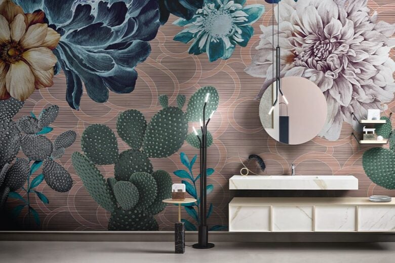 mosaico- arredamento - design- floreale 4