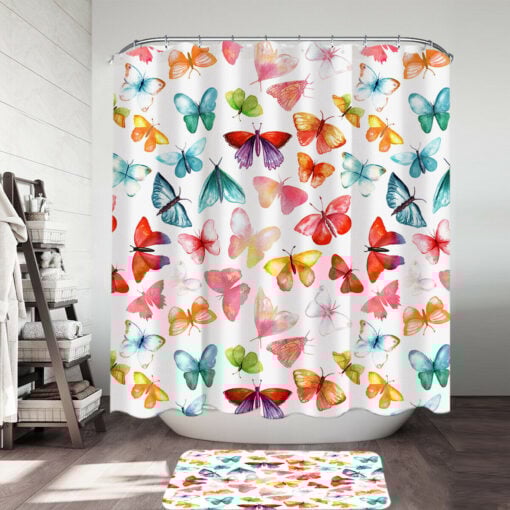 Tende colorate per bagno: abbinamenti e stili ideali