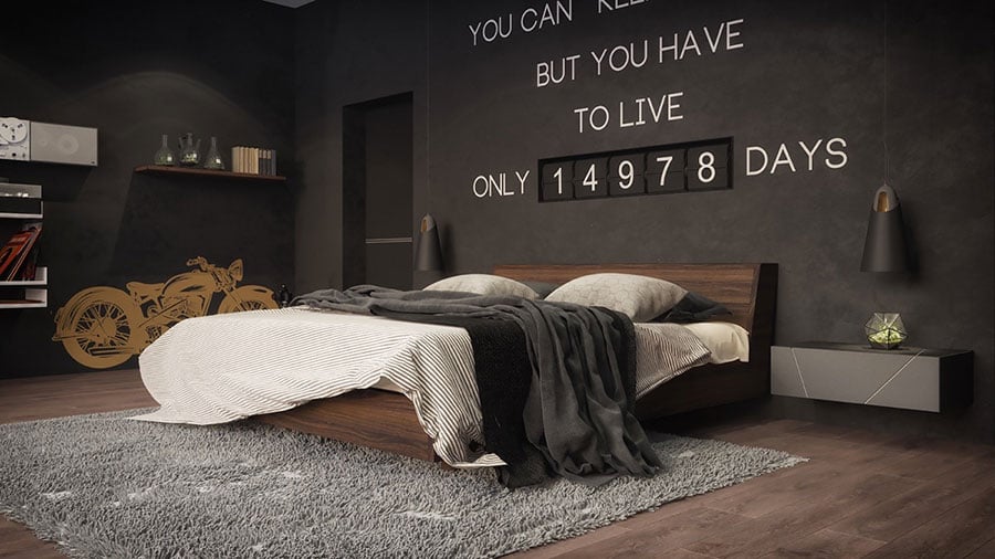 Arredare con nero, bianco e legno Arredare con nero, bianco e legno