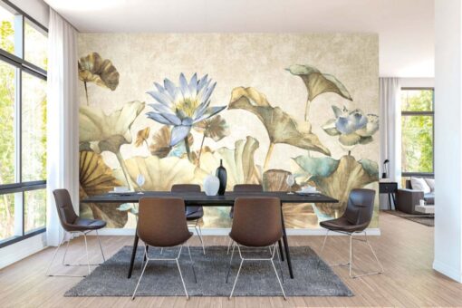 Decorazioni floreali per pareti: gradevoli spunti da provare