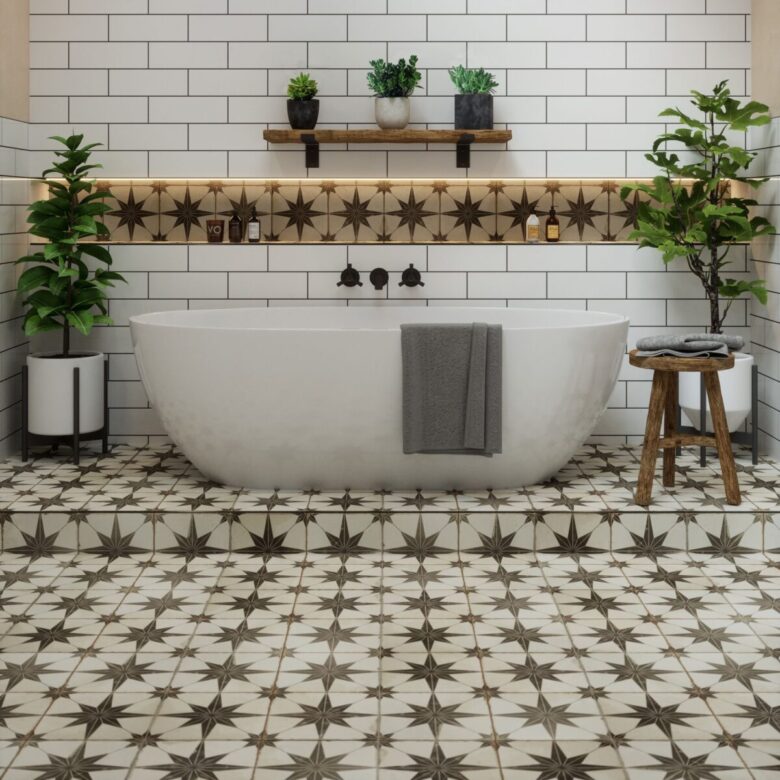 Bagno Quadrato: quali piastrelle scegliere? Bagno Quadrato: quali piastrelle scegliere?