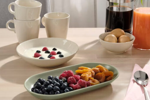 Ikea Färgklar: la serie per una tavola dal design lineare