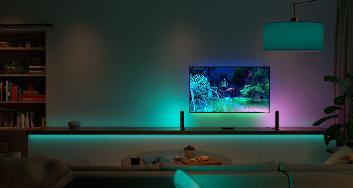 Sistema di luci Philips Hue. Sistema di luci Philips Hue.