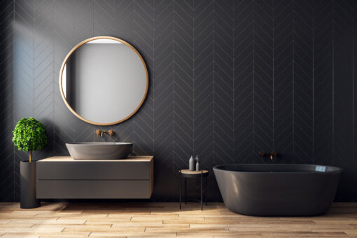 Bagno nero: tendenza 2023 per un ambiente chic e power