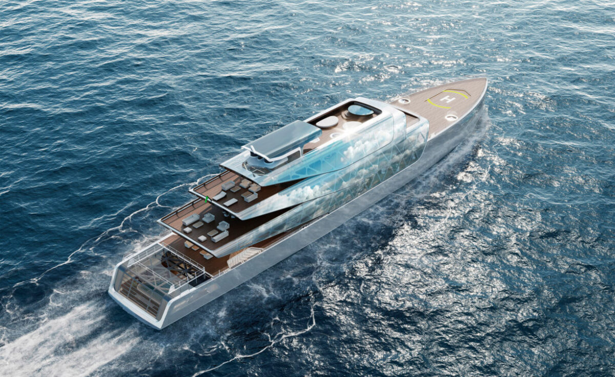 Pegasus 88m: il primo yacht stampato in 3D Pegasus 88m: il primo yacht stampato in 3D