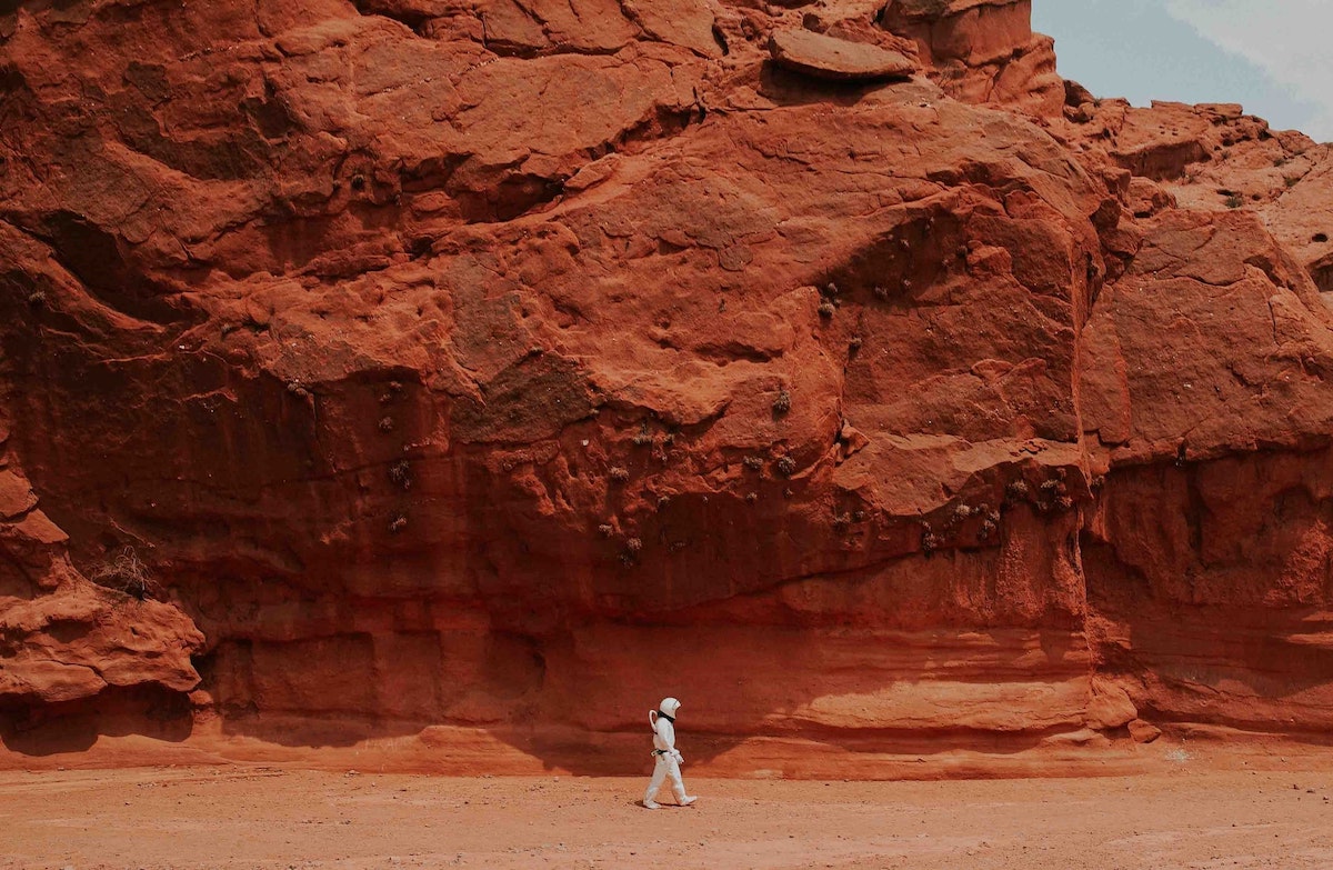 Astronauta su Marte Astronauta su Marte