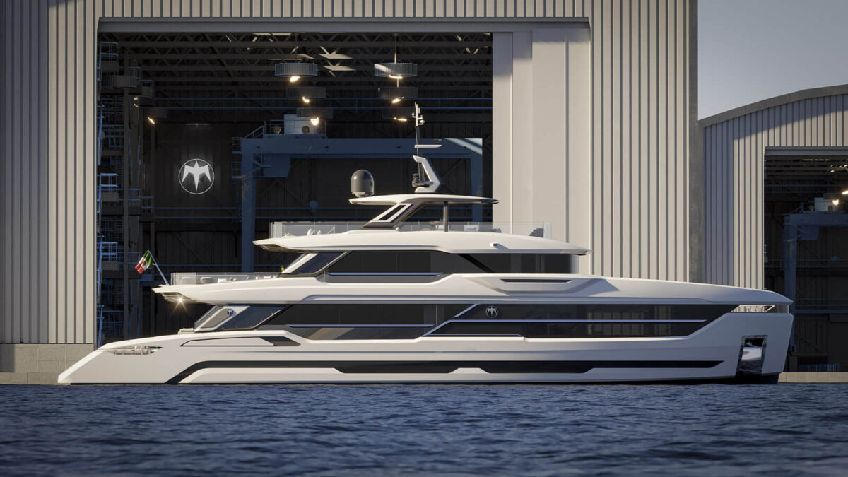 DOM115: il nuovo yacht di Baglietto sta arrivando DOM115: il nuovo yacht di Baglietto sta arrivando