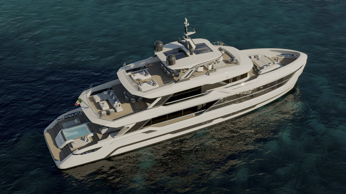 DOM115: il nuovo yacht di Baglietto sta arrivando DOM115: il nuovo yacht di Baglietto sta arrivando