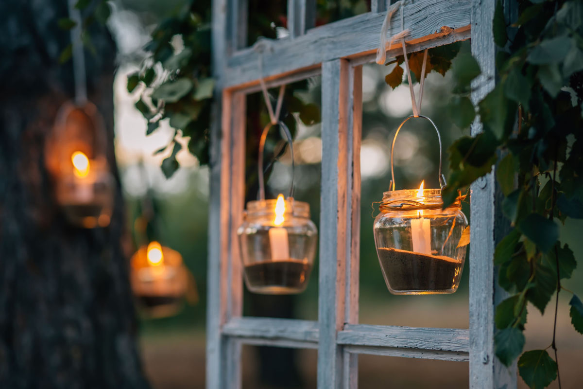 Luci in vaso - Candele Luci in vaso - Candele