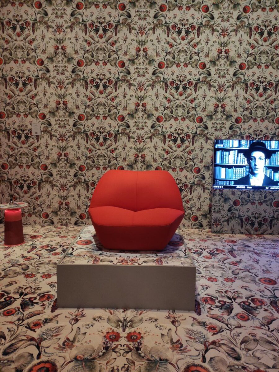 Un particolare dell'esposizione di Moooi. Un particolare dell'esposizione di Moooi.