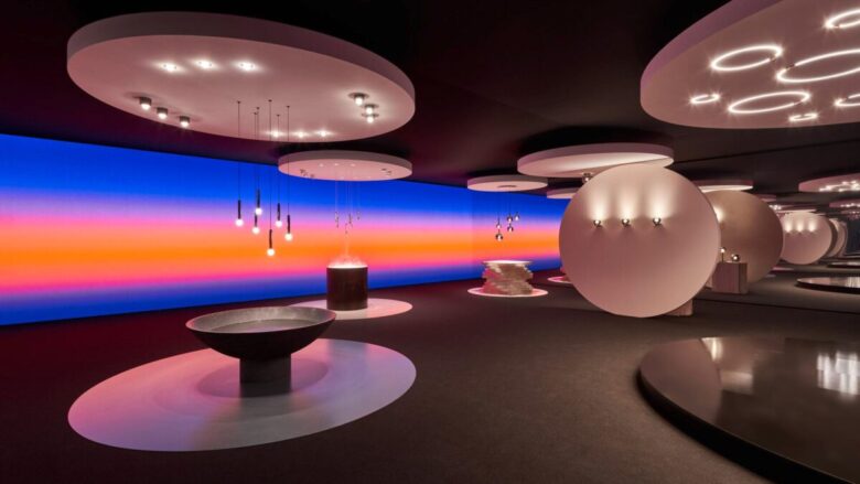 Installazione alla Milano Design Week.