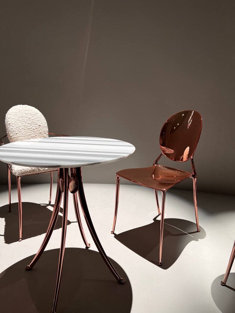 Sedute da tavolo collezione Dior