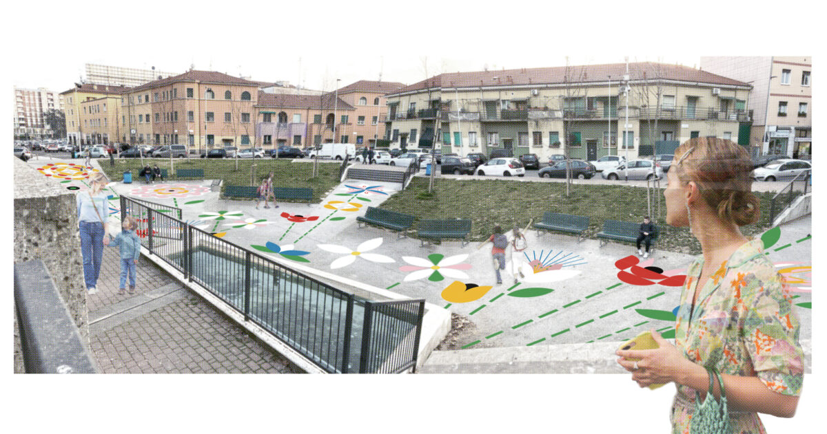 Particolare del nuovo progetto