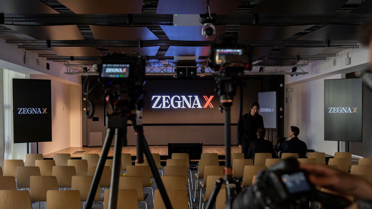 La presentazione del nuovo progetto Zegna X. La presentazione del nuovo progetto Zegna X.