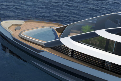61 Asymmetric: il nuovo concept di yacht di Francesco Struglia