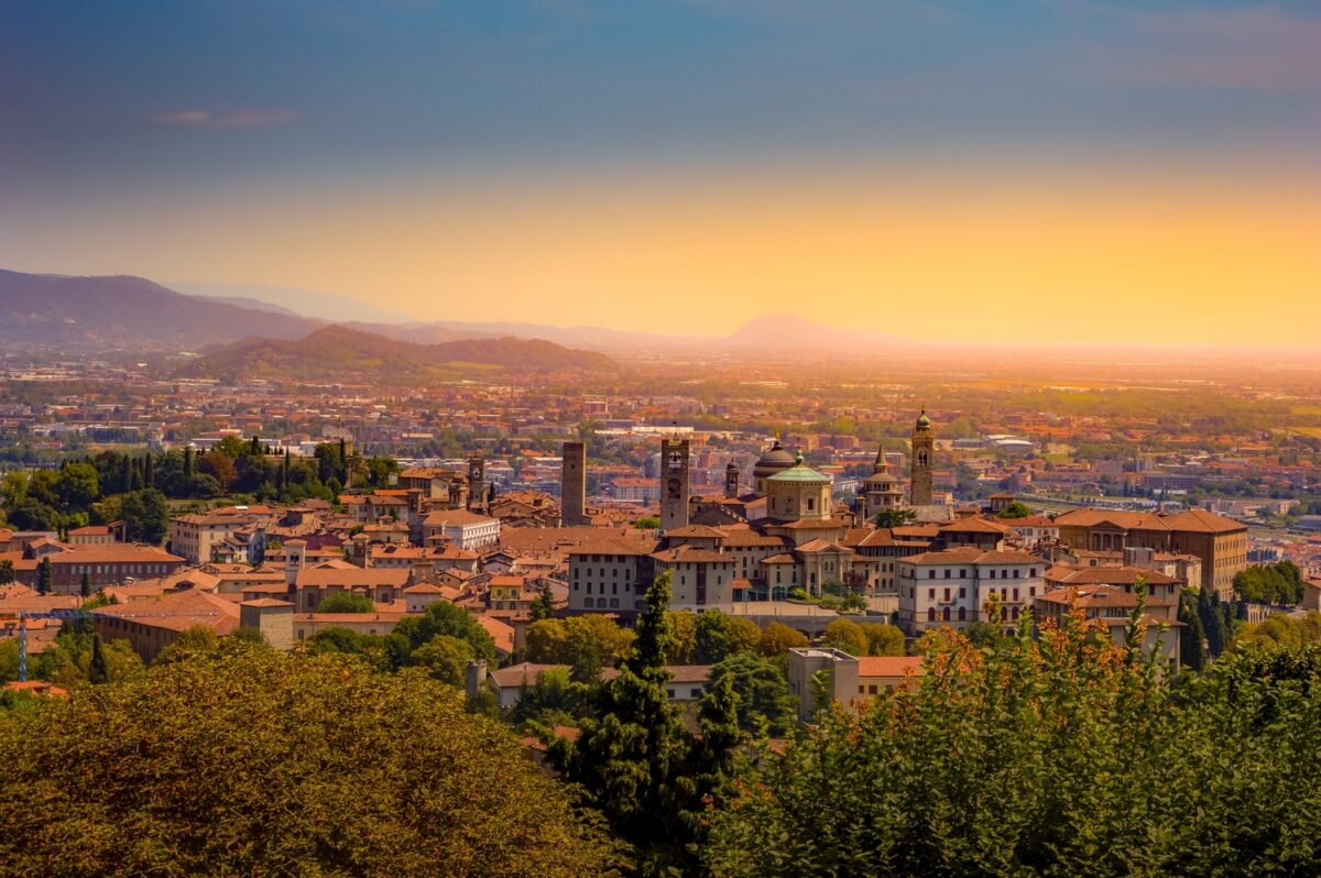 Vista panoramica di Bergamo Vista panoramica di Bergamo