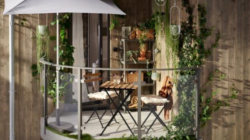 Terrazzo low cost by Ikea: tutto ciò che rende indimenticabile un piccolo spazio