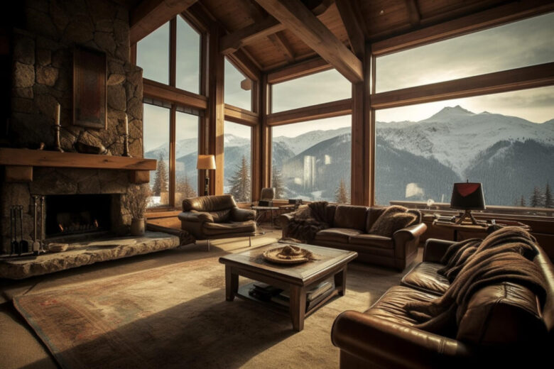living-room-with-fireplace-mountain-view