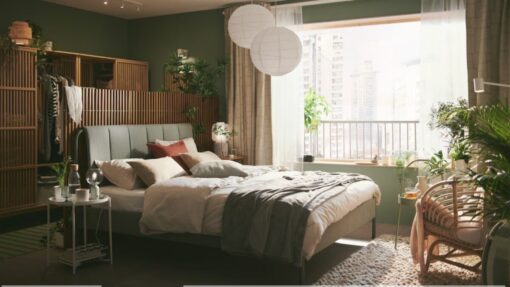 Tende in velluto: la soluzione di Ikea per sostituire le persiane