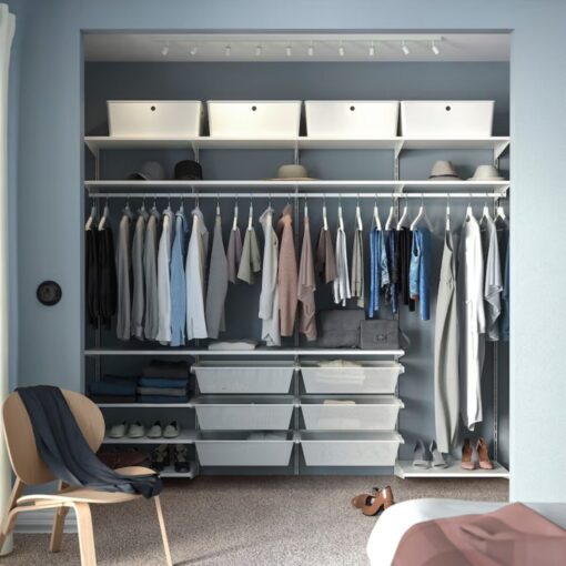 Come arredare la cabina armadio con Ikea a meno di €50
