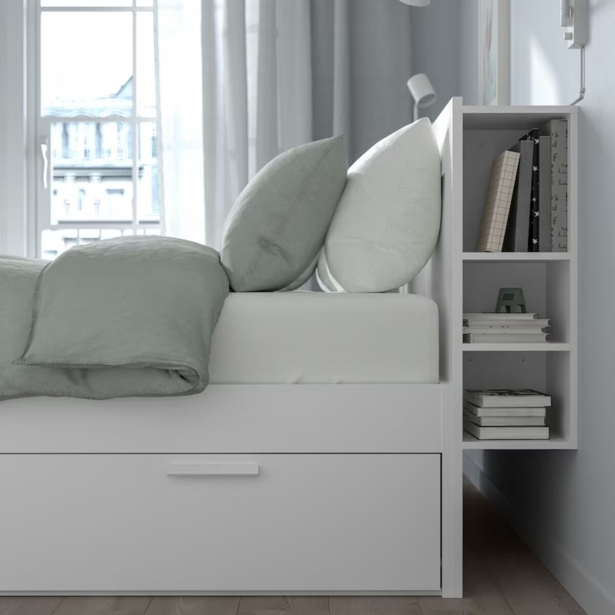Letto contenitore: 3 idee salvaspazio di Ikea