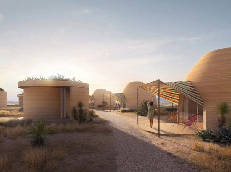Progetto hotel El Cosmico