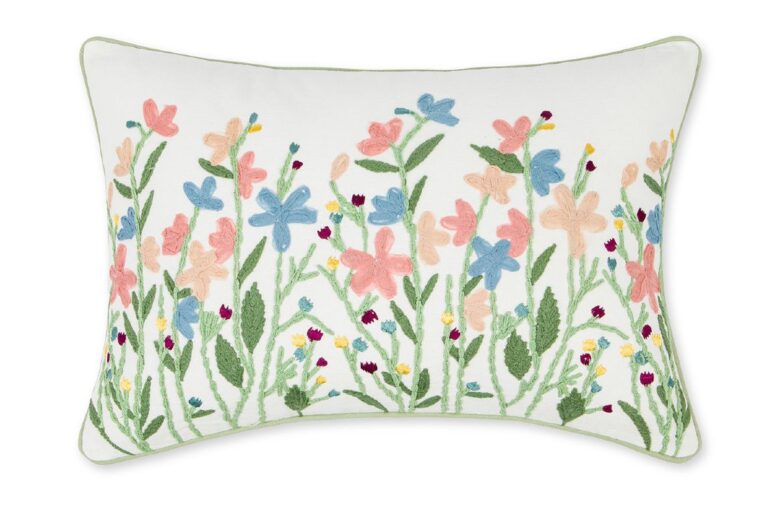 Cuscino con fiori foto di Coincasa